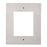 2N IP Verso frame inbouw 1 module zilver