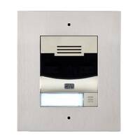 2N IP Solo inbouw met camera zilver