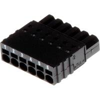 AXIS Connector A 6-pin 2.5 Straight 10 Pack