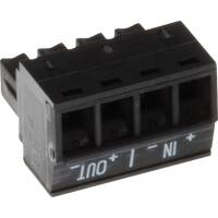 AXIS Connector A 4-pin 3.81 Straight IN/OUT