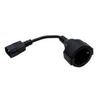 NetcamCenter Verloop kabel EU naar C14 male