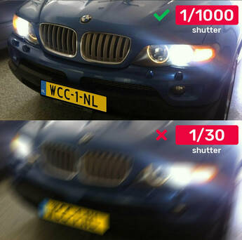 Licenplate Shutter Comparison Example Webcam Center