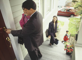 200288240 001 Afsluiten Voordeur Gezin