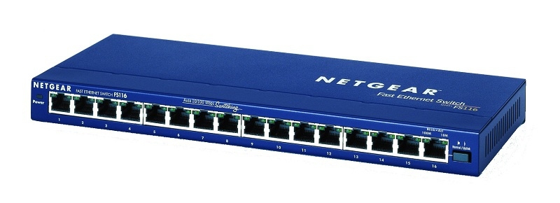Netgear ProSafe 16 port 10/100 desktop switch