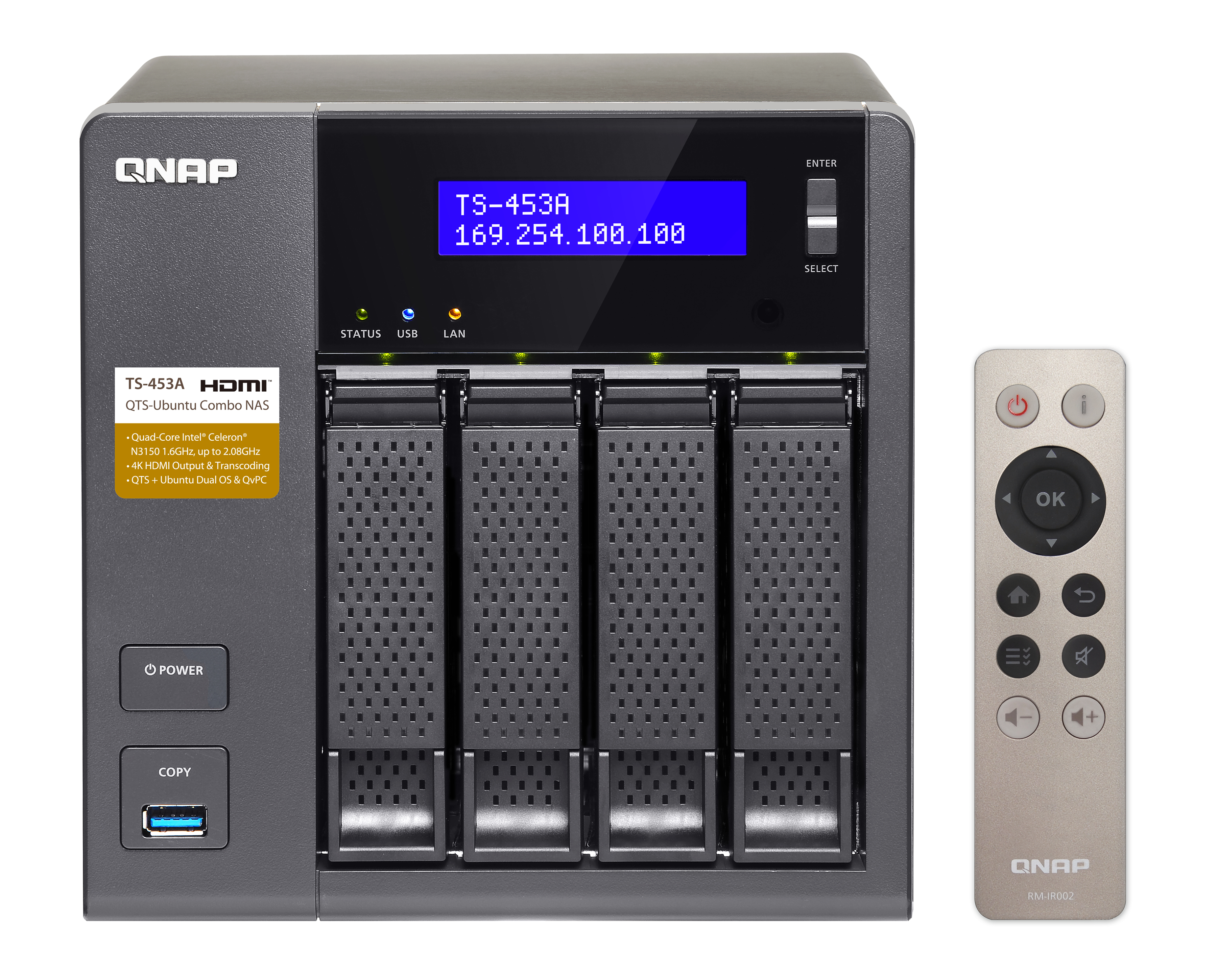 QNAP TS-453A 24TB