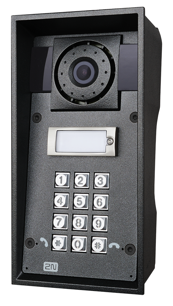 2N IP Force SD camera 1 button met keypad