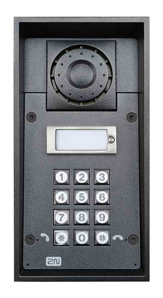 2N IP Force 1 button met keypad