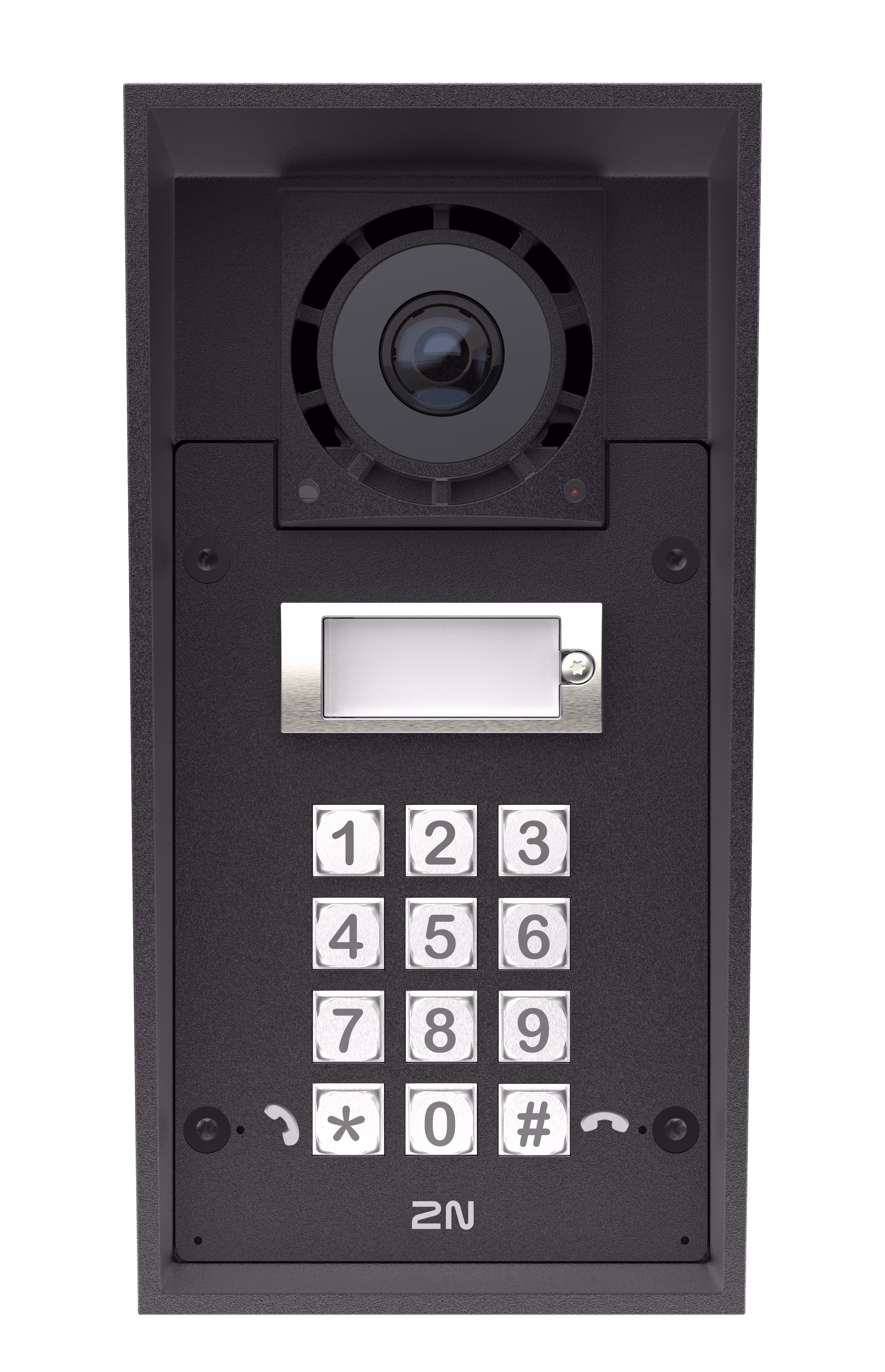 2N IP Force 2.0 camera met 1 knop en toetsenbord