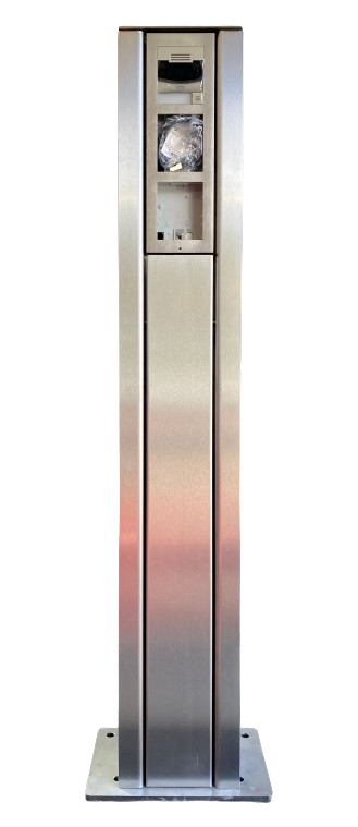G&G Sicherheitstechnik Toegangszuil RVS hoog