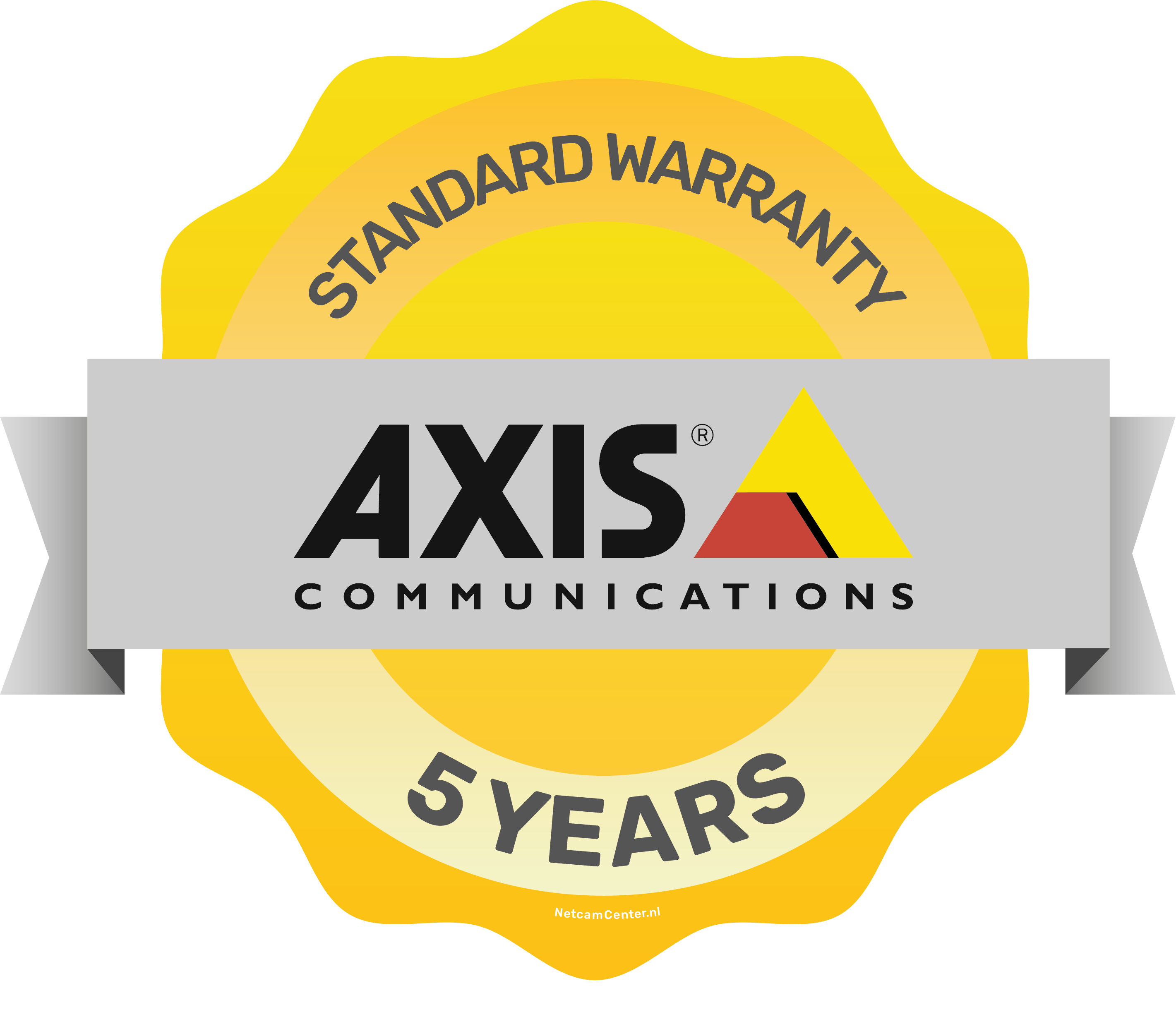 AXIS Gratis 5 jaar product garantie