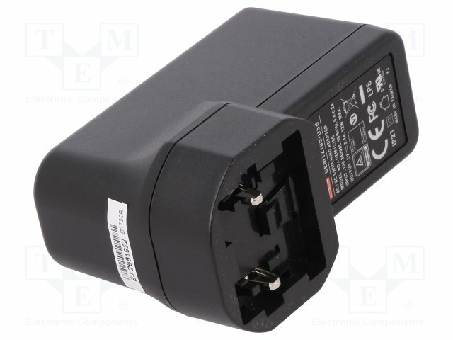 Mean Well AC-DC adapter 5V 2.4A