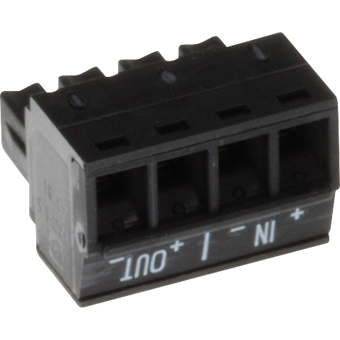 AXIS Connector A 4-pin 3.81 Straight IN/OUT