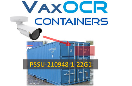 Vaxtor VaxOCRContainers