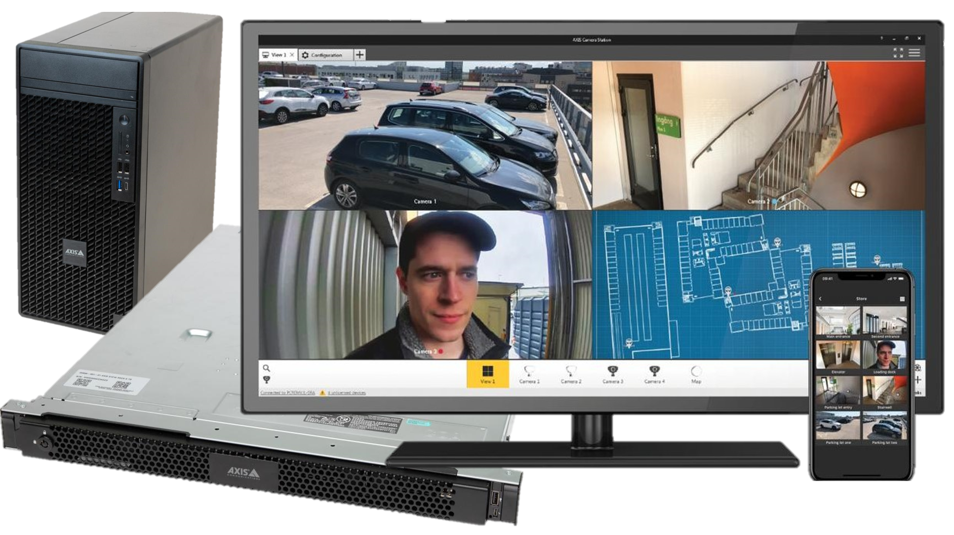 AXIS Camera Station Pro Core to Universal NVR Lic