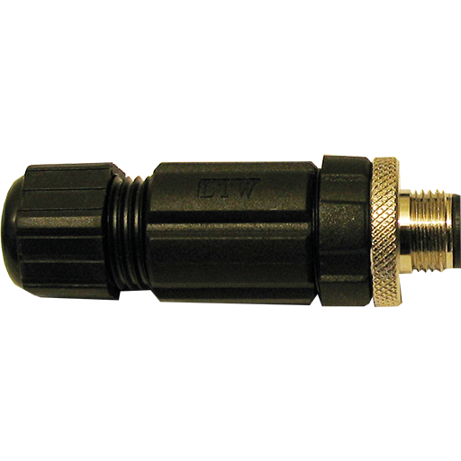 AXIS Male M12 4p Connector, 10 pcs