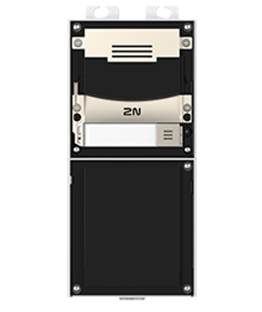 2N Intercom IP Verso 2.0 zonder camera zilver